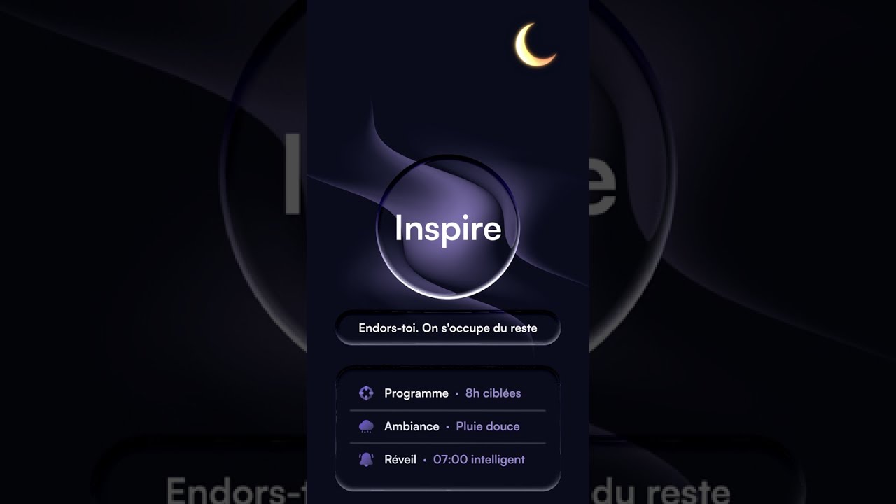 Motion design pour une application mobile, projet personnel