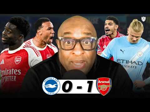 Arsenal Grind Out HUGE Win vs Brighton | Title Race Momentum Shifts