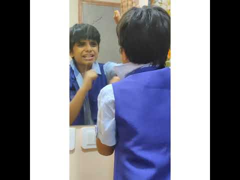 Talking to mirror scene of Amitabh Bachchan from Amar Akbar Anthony performed by Dhruvin
