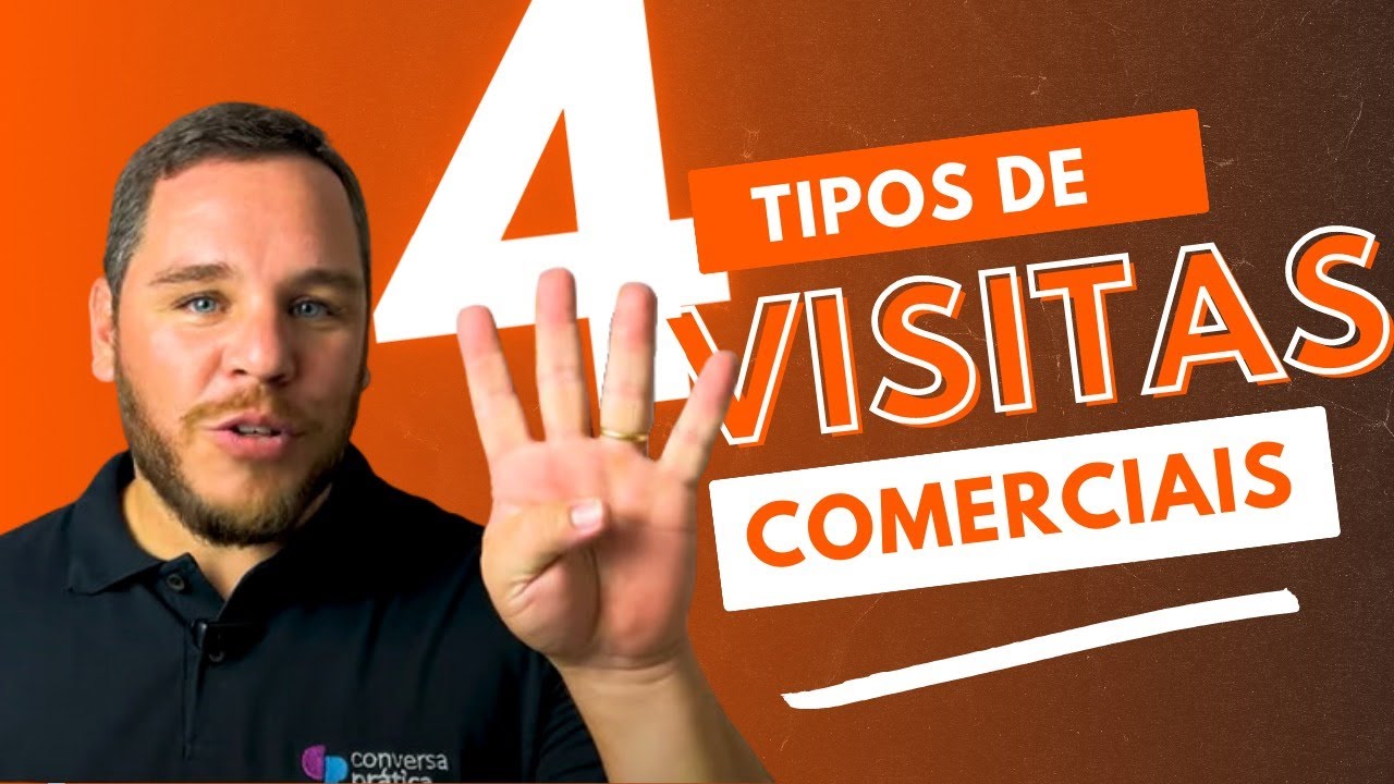 4 TIPOS de VISITAS COMERCIAIS que todo vendedor técnico PRECISA conhecer