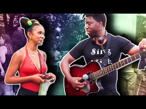 Shy girl sings for the 1st time (the shocking reaction)