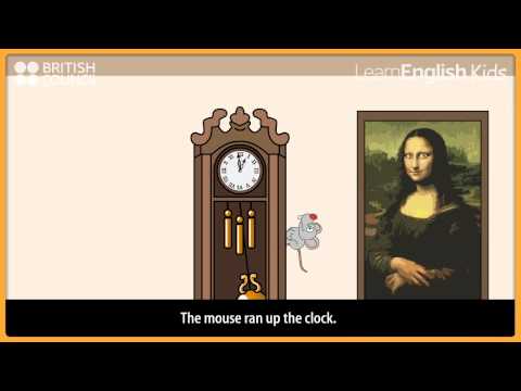 ヒッコリー・ディコリー・ドック - 童謡と子供の歌 - LearnEnglish Kids British Council (Hickory dickory dock - Nursery Rhymes & Kids Songs - LearnEnglish Kids British Council)