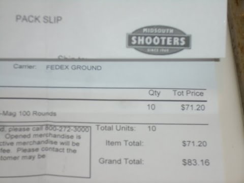 MidSouth Shooters Supply Delivery