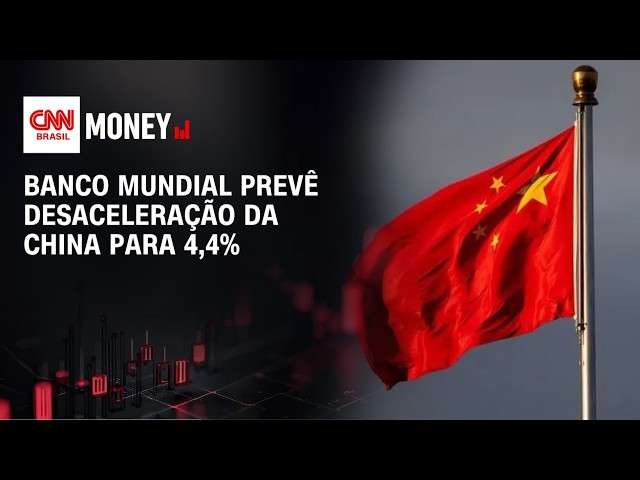 Banco Mundial prevê que crescimento da China vai desacelerar a 4,4% em 2026 | MONEY NEWS