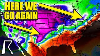 REALLY? Another Intense Storm To Bring Severe Weather &amp; Crazy Snow, Next Storm Looking Concerning…