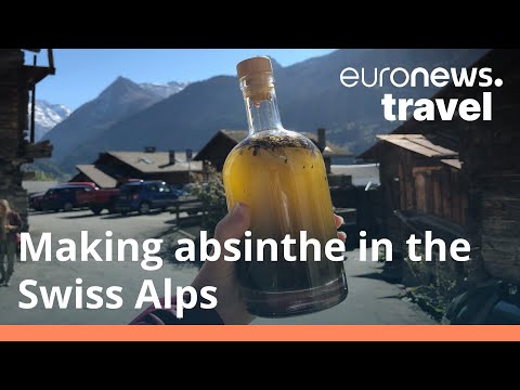 All before lunchtime: Learning to make absinthe in the Swiss Alps