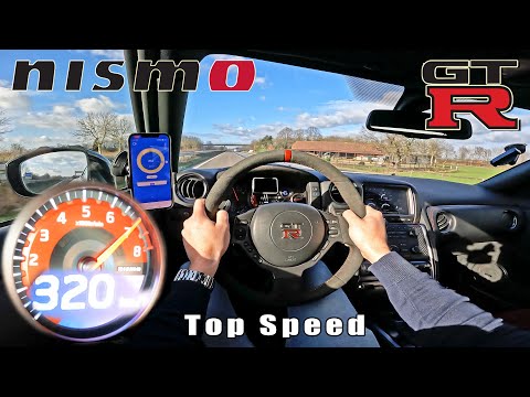 600HP Nissan GT-R NISMO | 320KM/H on GERMAN AUTOBAHN