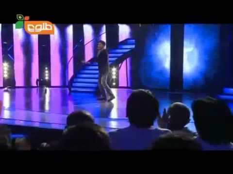 Sediq shubab  inAfghan Star _2012 Top 8 Show-