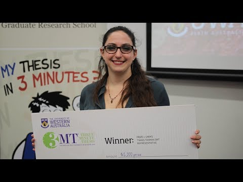Biomedical engineering student wins 3MT