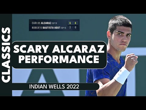 The Day Alcaraz Went GOD MODE 🥶 | Indian Wells 2022 Highlights