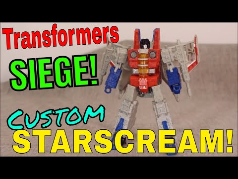Transformers WFC Custom Siege Starscream - GotBot True Review NUMBER 545