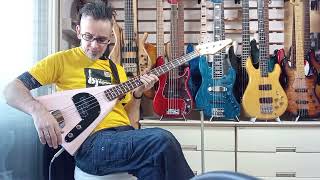 Video thumbnail for Fender Japan Okamoto Signature Katana Bass; Preshipment Test / Bass Review and Demo. by Bass Japan Direct