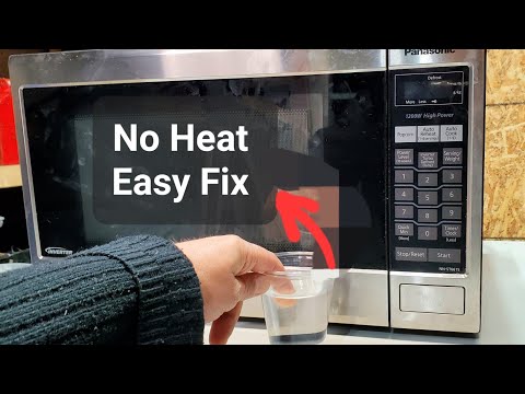 How To Fix Microwave Doesn't Heat, Microwave Works But No Heat, Easy Fix