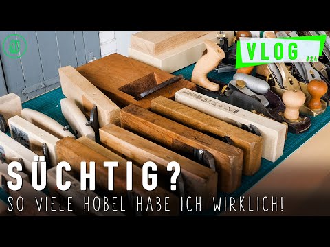 Süchtig nach Werkzeug?! Ich zeige euch alle MEINE HOBEL! | Werkstatt-Tagebuch #24 | Jonas Winkler