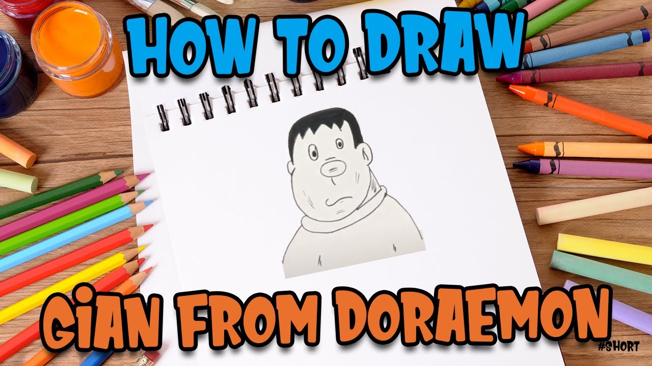 How to Draw easy Gian step by step for Kids #shorts