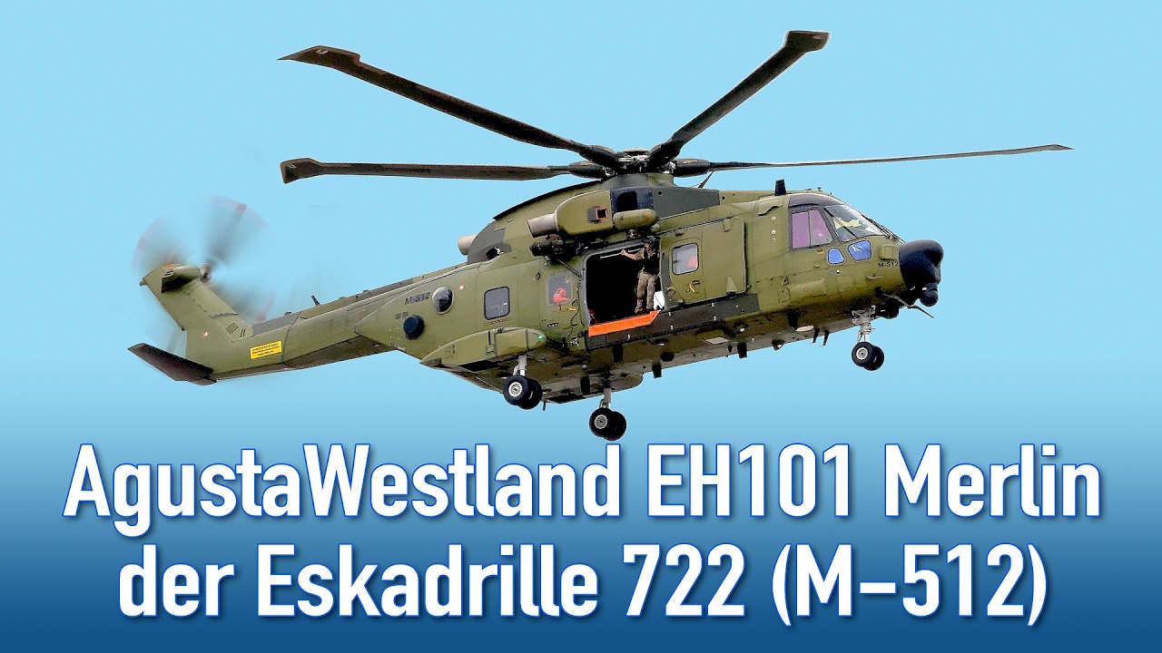 AgustaWestland EH101 Merlin der Eskadrille 722 (M-512)