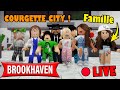 Live Roblox BROOKHAVEN - LES PIRES ENFANTS À COURGETTE CITY !! En Vocal 😁 BROOKHAVEN RP STORY !