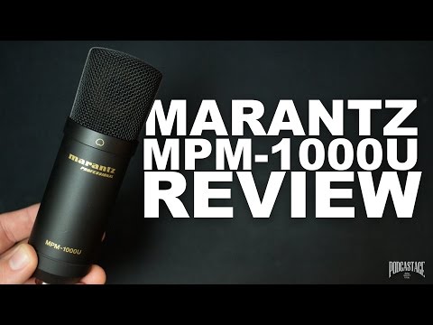 MRZ Marantz MPM-1000U mikrofonas Juoda video