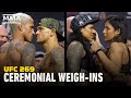 UFC 269 Ceremonial Weigh-In Staredowns | UFC 269 | MMA Fighting