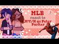 MLB React To M Y N As Peter Parker Gacha Life Reaction Ru Us