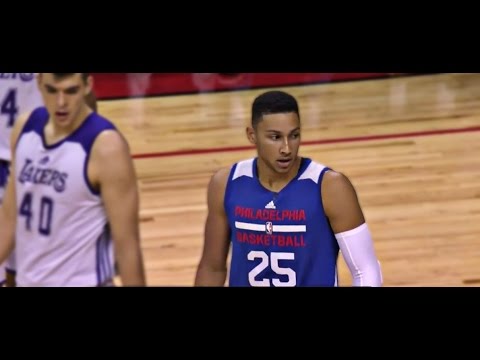 Ben Simmons full highlights v Lakers | Las Vegas Summer League | 10 July 2016