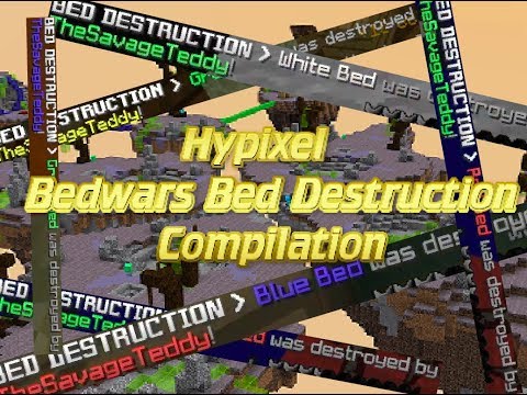 Ultimate Bed Destruction Compilation | Hypixel Bedwars