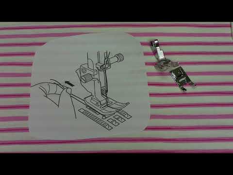 Spezial Füßchen Haushalt-Nähmaschine - Lilo Siegel