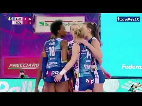 Egonu Ace headshot - Imoco vs Novara 14/03/2021 - Final Match