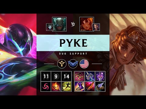 Pyke Support vs Taliyah - NA Diamond Patch 25.08