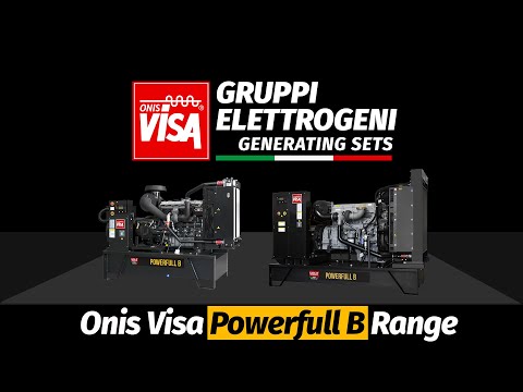 ONIS VISA DIESEL GENERATOR: POWERFULL - B (9-200 KVA)