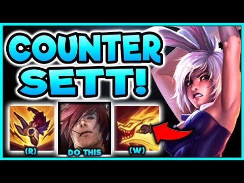 HOW RIVEN TOP EASILY COUNTERS SETT (ABUSE THIS) - S11 RIVEN TOP GAMEPLAY (Season 11 Riven Guide)