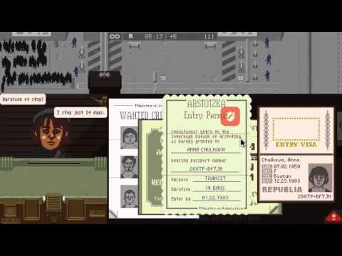 Let S Randomly Play Papers Please Endless Mode 01