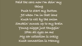 Wiz Khalifa - Thuggin ft. Chevy Woods &amp; Lavish Lyrics
