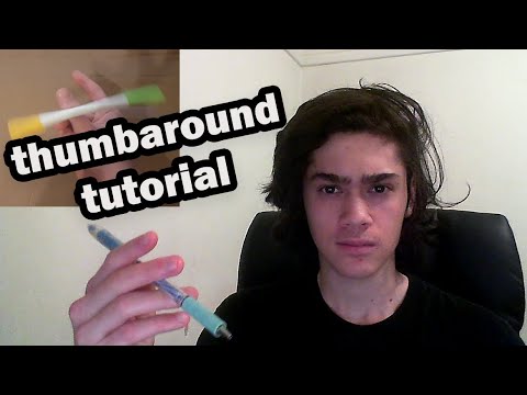 Thumbaround Tutorial | Learn Pen Spinning Ep. 1 (how to spin a pen around your thumb)