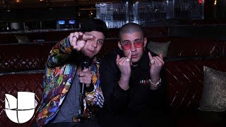 Mario Ruiz se encontró con Karol G y Bad Bunny en los ensayos de la fiesta de Youtube