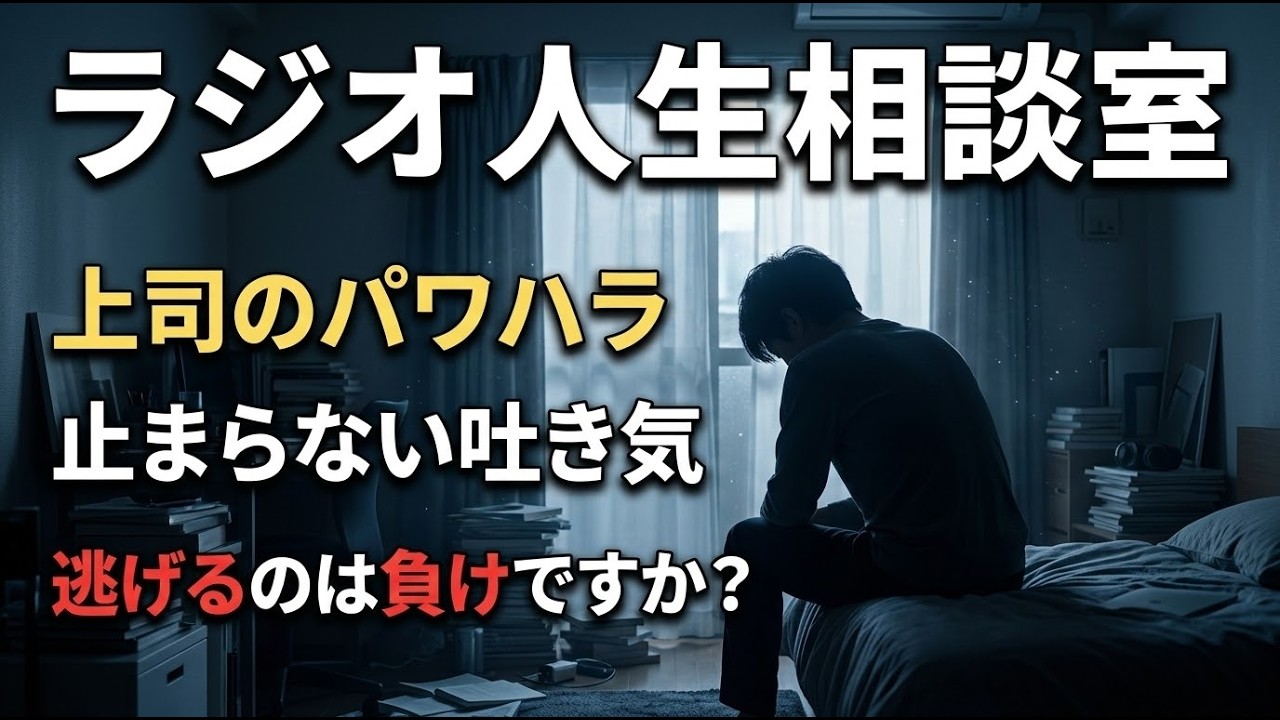 【人生相談】「お前の代わりはいくらでもいる」上司のパワハラで吐き気が止まらない29歳。限界を迎えた心の悲鳴【電話相談・悩み相談】