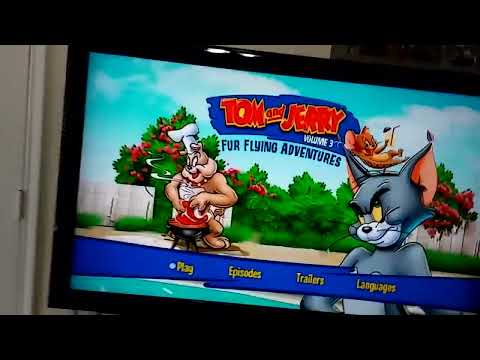Opening to Tom & Jerry Fur Flying Adventures vol 3 2011 DVD