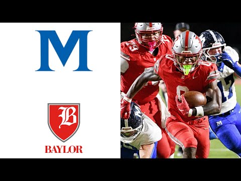 No. 2 McCallie vs No. 1 Baylor D2-AAA Semifinal TSSAA Football (GAME HIGHLIGHTS) 