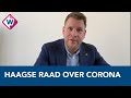 Ralf Sluijs (Hart voor Den Haag/GDM) vindt de maatregelen niet ver genoeg gaan - OMROEP WEST