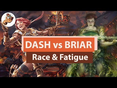 Game Review: Dash vs Briar - Flesh and Blood Classic Constructed Gameplay