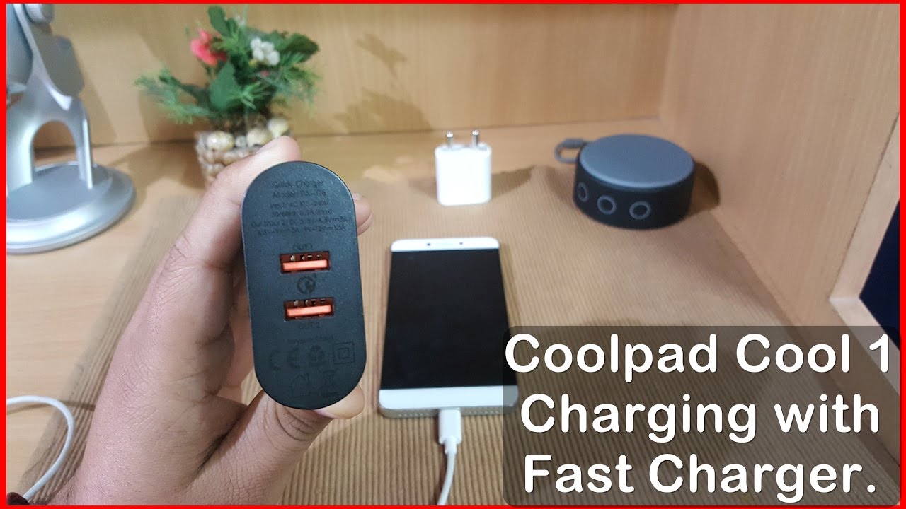 Coolpad Cool 1 Charging Speed Test with Fast Charger : Surprises