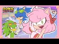 Amy Interactions Sonic Racing Crossworlds Animation