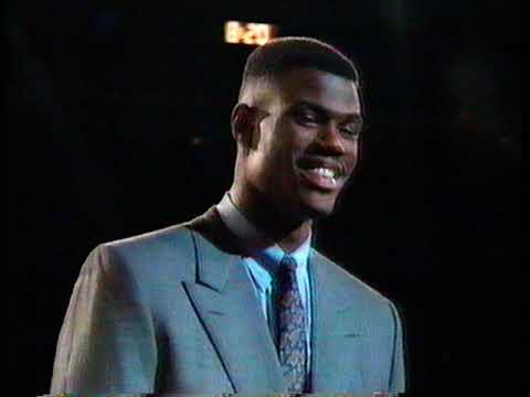 1991 NBA All Star Saturday Night full show - PART 1 - slam dunk, long distance shootout Charlotte NC