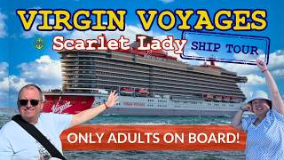 Virgin Voyages Scarlet Lady Ship Tour - 2026!