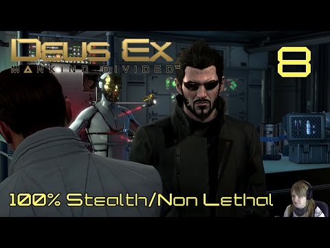 Deus Ex: Mankind Divided - 100% Stealth/Non Lethal Playthrough - Part 8 Evidence