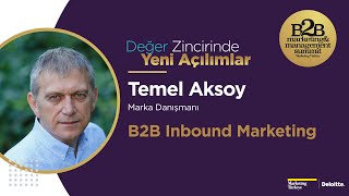 B2B Inbound Marketing / Temel Aksoy / B2B M&M Summit 2023