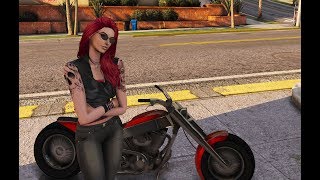 Lana sims (metal style clothes)