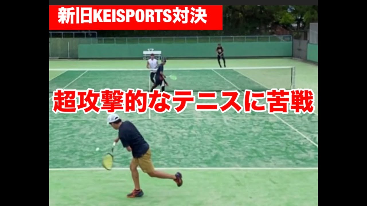 【ソフトテニス】新旧KEISPORTS対決！？千坂選手