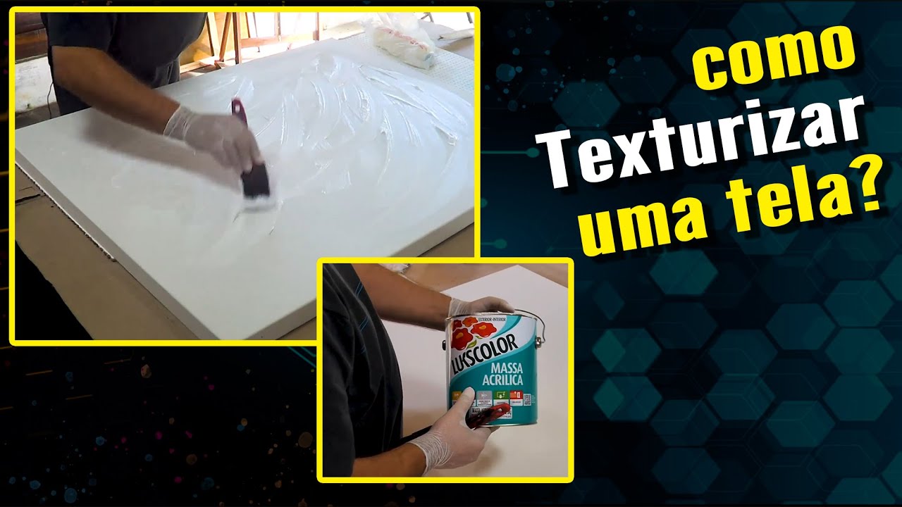 Como fazer textura para Tela