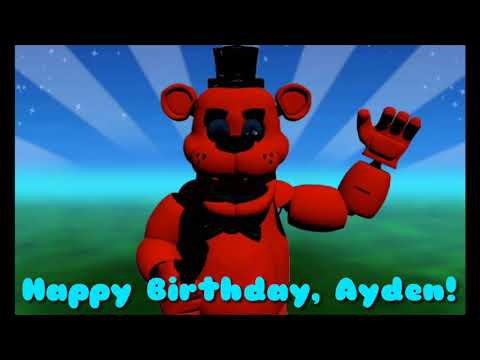 Happy Birthday, Ayden!